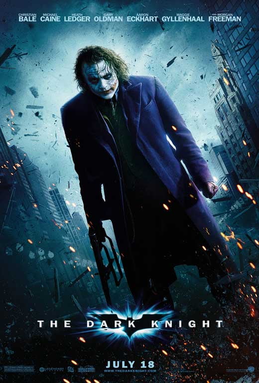 The Joker Canvas Pictures Batman Dark Knight Movie Cartoon Dc Comics Poster 