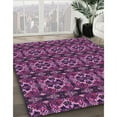thumbnail image 2 of Ahgly Company Indoor Rectangle Patterned Orchid Purple Area Rugs, 7' x 10', 2 of 6