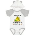 thumbnail image 3 of Inktastic Someone in Pensacola Loves Me Beach Vacation Boys or Girls Baby Bodysuit, 3 of 5