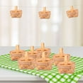 thumbnail image 4 of 36Pcs Wood Chip Mini Baskets Manual Woven Baskets Ornaments Storage Box, 4 of 6