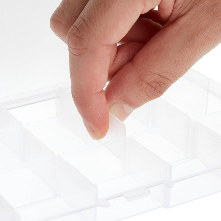 #Transparent Plastic Organizer Jewelry Storage Boxes Multipurpose Storage  Box