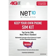 Net10 $40 Bring Your Own Phone Mini Activation Kit