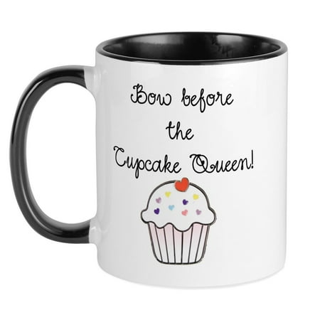

CafePress - Cupcake Queen Mug - Ceramic Coffee Tea Novelty Mug Cup 11 oz
