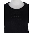 thumbnail image 5 of S/M Fit Womens Intricate Crochet Flared Back Long Sleeve Cardigan Top, 5 of 6