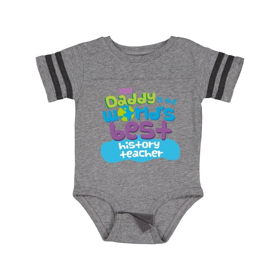 Inktastic History Teacher Daddy Boys or Girls Baby Bodysuit