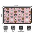 thumbnail image 5 of Pit Bull Terrier Door Rugs,Washable Non Slip Door Mats Indoor,Decorative Door Mats,Entry Mat Indoor for Entrance,Bedroom,Kitchen,Bathroom,30"x17", 5 of 6