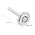 thumbnail image 2 of Miangastore 2pcs Garage Door Hardware Kit Metal Rollers With Stem Fit For All Garage Door Types Enhance Stability And Safety Easy Installation, 2 of 8