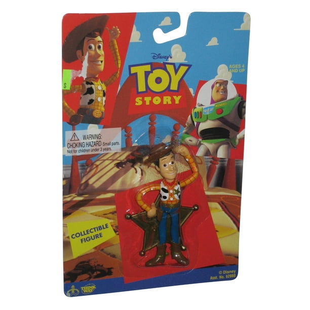 Disney Pixar Toy Story 1995 Thinkway Collectible Cowboy Woody Figure Walmart Com Walmart Com