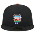 thumbnail image 2 of Men's New Era Black San Francisco Giants 2024 Pride On Field 59FIFTY Fitted Hat, 2 of 6