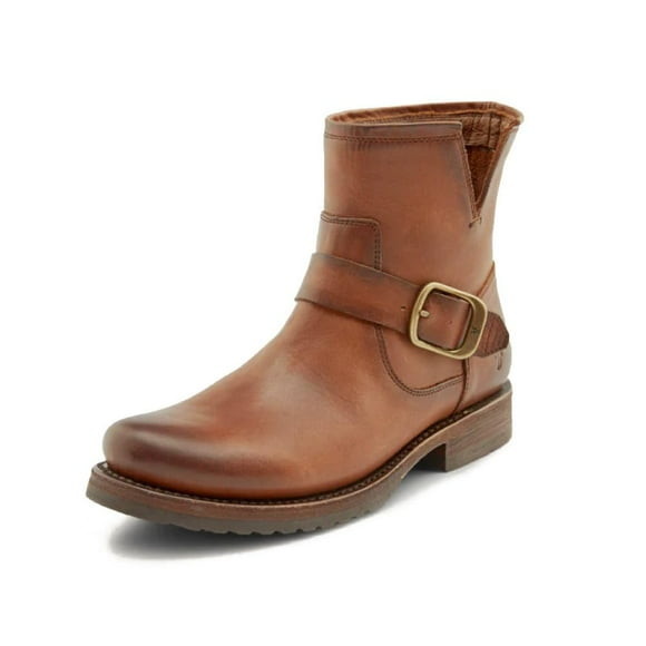 Botines Frye Veronica para mujer de piel de plena flor, color bronce