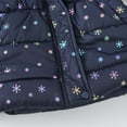 thumbnail image 5 of Zshosam Jackets for Girls Baby Girls Boys Light Puffer Winter Coat with Hoods Kids Jackets Simple Fall Outwear 1st Birthday Gifts for Infant Outdoor Warm Outerwear Size 9T 10T,(Navy 9-10 Years), 5 of 5