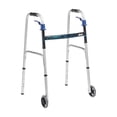 thumbnail image 1 of Andador plegable con gatillo de liberación Drive Medical 10226-1, acero cepillado, 1 of 5