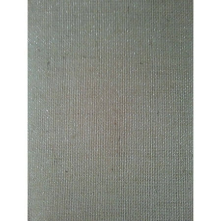 Laminated Burlap Sheets, Natural with Silver Metallic, 2 Packs
