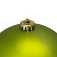 thumbnail image 3 of Northlight 6" Shatterproof Matte Christmas Ball Tree Ornament - Kiwi Green, 3 of 4