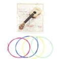 thumbnail image 2 of 4PCS Ukulele Strings, A E C G Colorful Nylon Strings Replacement Part Accessory for Ukelele Strings, 2 of 7