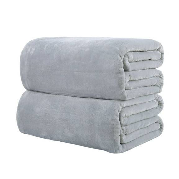 2*Blanket Plush Blankets and Throws Gifts for Housewarming Warm Solid Warm Plush Fleece Blanket Throw Rug Sofa Bedding Warm Lightweight Blanket for Sofa Couch Bed Travel