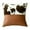 B, variant on Hgallory Cow Pattern Decorative Throw Pillowcase, Polyester Bedside Pillow Cases Cushion Cover for Car Bed Sofa Couch, Solid Color Modern Home Decor for Living Room Bedroom, 18"x18", 1PC, A