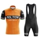 thumbnail image 2 of Conjunto de maillot de ciclismo retro Molteni para hombre, de manga corta, pantalones de montar, ropa clásica de montaña, maillot de ciclismo de triatlón, 2 of 4