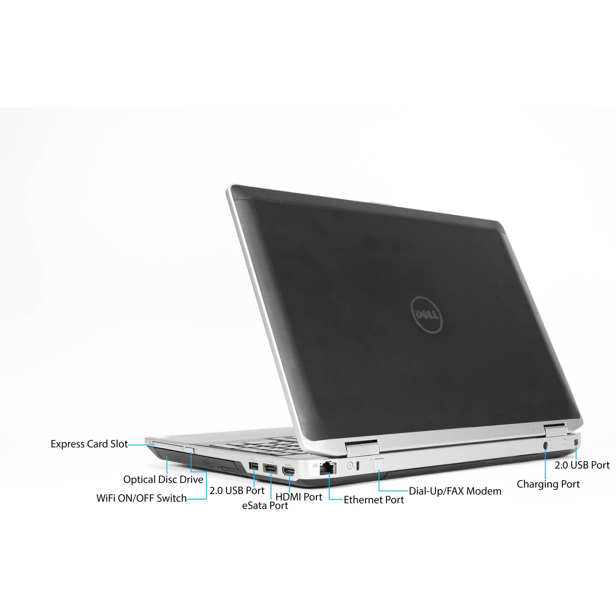 Restored Dell 15.6" Latitude E6530 Laptop PC with Intel Core i5-3210M Processor, 4GB Memory, 320GB Hard Drive and Windows 10 Pro (Refurbished)