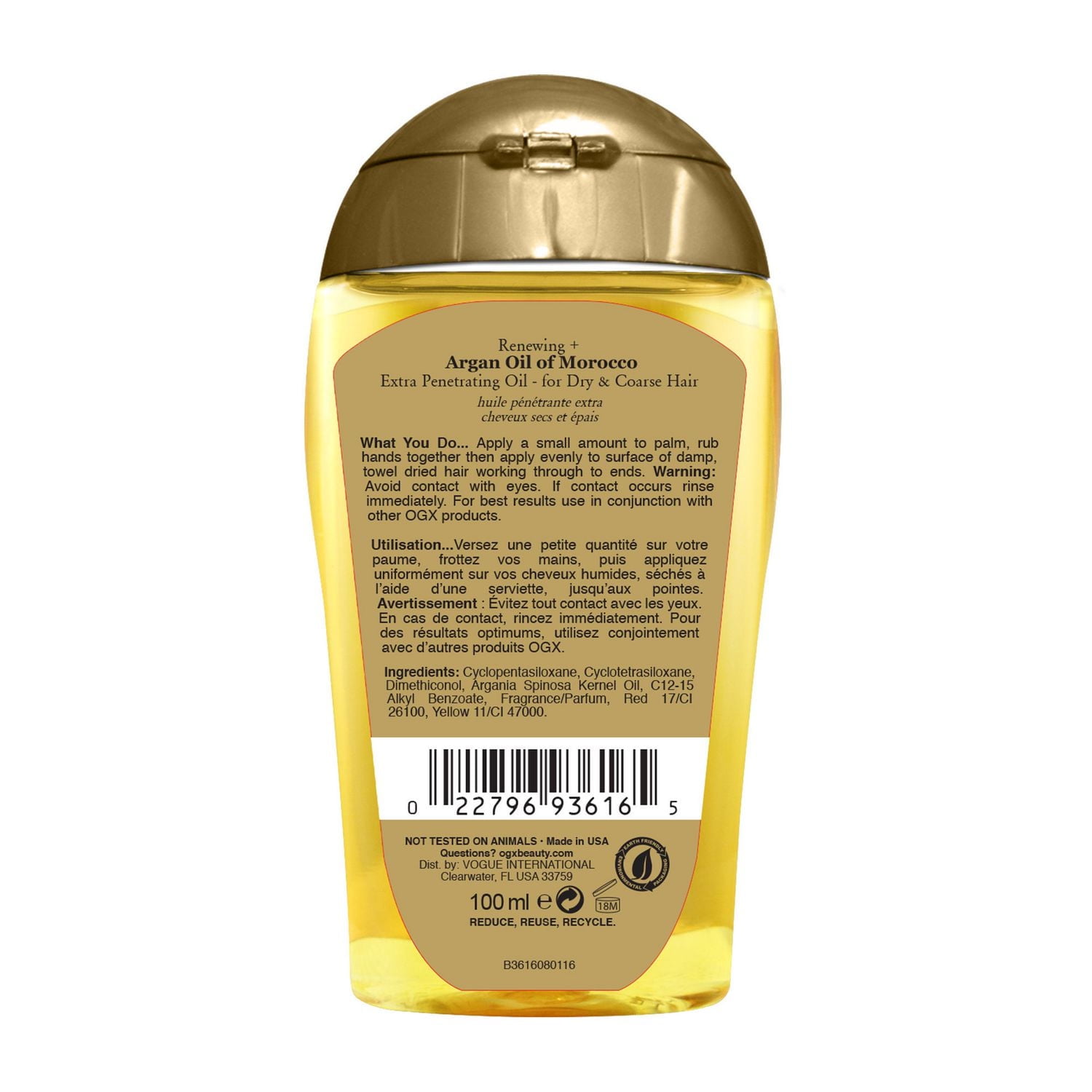 OGX Renewing + Argan Oil of Morocco Extra Penetrating Oil, 100 mL