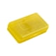 thumbnail image 1 of Caja de lápices de plástico de colores, cajas de lápices de gran capacidad para niños adultos, para suministros de oficina escolar amarillo, 1 of 5