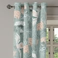 thumbnail image 3 of Ambesonne Grommet Curtain, , 50"x108", Pale Slate Blue Blush, 3 of 5