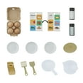 thumbnail image 5 of Teamson Kids Little Chef Memphis Wooden Play Kitchen with 16 Accessories, Faucet, Oven & Storage, Gray/Gold, 5 of 9