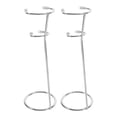 thumbnail image 4 of 2 soportes de acero inoxidable para espumador de cocina, soporte para batidor y batidor, organizador de almacenamiento, base para batidor., 4 of 5