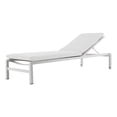 thumbnail image 1 of Pemberly Row Coussin de Chaise Longue en Tissu de Style Moderne, Fini Blanc, 1 of 3