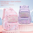 thumbnail image 1 of Sesame Baby Schoolbag for Primary School Girls 1-3-6 Grade Light Side Refrigerator Backpack for Children,Large capacity backpack., 1 of 5