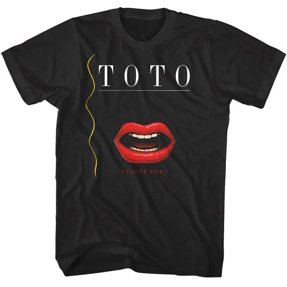 TOTO BAND Shirt Isolation Album Merch Graphic Tees Summer Men's and Women's Loose and Breathable T-shirt Top