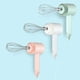 thumbnail image 1 of Batedor eléctrico portátil USB - Batidora inalámbrica de 3 velocidades con batidor y cortador de alimentos de acero inoxidable, carga USB portátil, ligero para nata, huevos, masa, 1 of 2