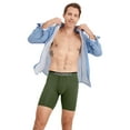 thumbnail image 6 of Jockey Men's Infinite Cool Microfiber Stretch 8" Long Leg Boxer Brief - 3 Pack, 6 of 9