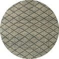 thumbnail image 1 of Ahgly Company Indoor Round Abstract Tan Brown Abstract Area Rugs, 6' Round, 1 of 6