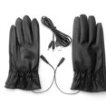 thumbnail image 3 of Accesorios para bicicletas Guante de calefacción eléctrica Cuero de PU Guantes calefactables de invierno Hombres Mujeres para ciclismo Esquí FLhrweasw  Nuevo, 3 of 5