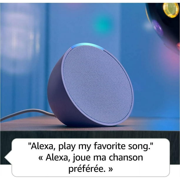 Echo Pop (newest model), Our smallest Alexa speaker, Fits in any
