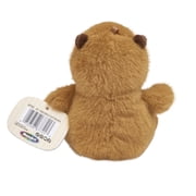 Buttercups Capybara Plush Toy 4.5 inch – Small Stuffed Animal for Kids, Cute Soft Brown Capybara, Mini Collectible Plush Gift