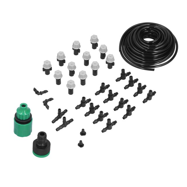 Ccdes Irrigation Kit 10m Hose Watering Sprinkler Punch Free Automatic Household