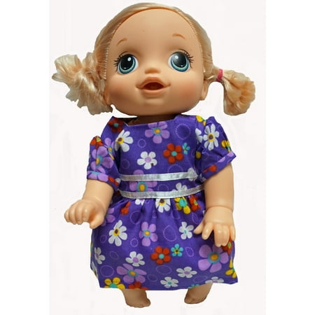 Doll Clothes Superstore Colorful Flowers Dress Fits Baby Alive And Little Baby (Best Way To Keep Fresh Cut Flowers Alive)