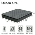 thumbnail image 5 of Mocangtu 10" Queen Hybrid Mattress in a Box, Gel Memory Foam with Individually Wrapped Pocket Coils, Medium Firm, Pressure Relief, Cooling Sleep Support, 5 of 11