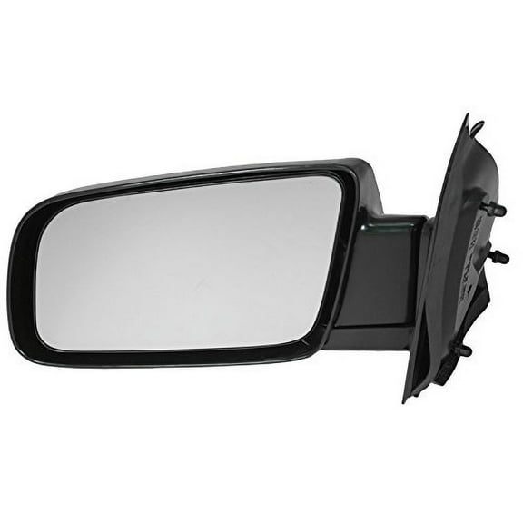 TRQ Manual Side View Mirror Black Driver Left LH for 88-05 Chevy Astro Safari MRA05180