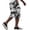 #01Dark Gray, variant on Camo Cargo Shorts for Men Summer Workout Hiking Shorts with Pockets Knee Length Casual Loose Bermuda Athletic Short