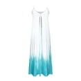 thumbnail image 4 of Nuoqisi Summer Women's V Neck Spaghetti Strap Racerback Sleeveless Maxi Dresses, 4 of 5