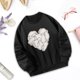 thumbnail image 4 of Sudadera de moda para hombre y mujer, ropa informal con cuello redondo, jersey estampado para el trabajo, senderismo, fiesta temática en casa, otoño , l L, 4 of 8