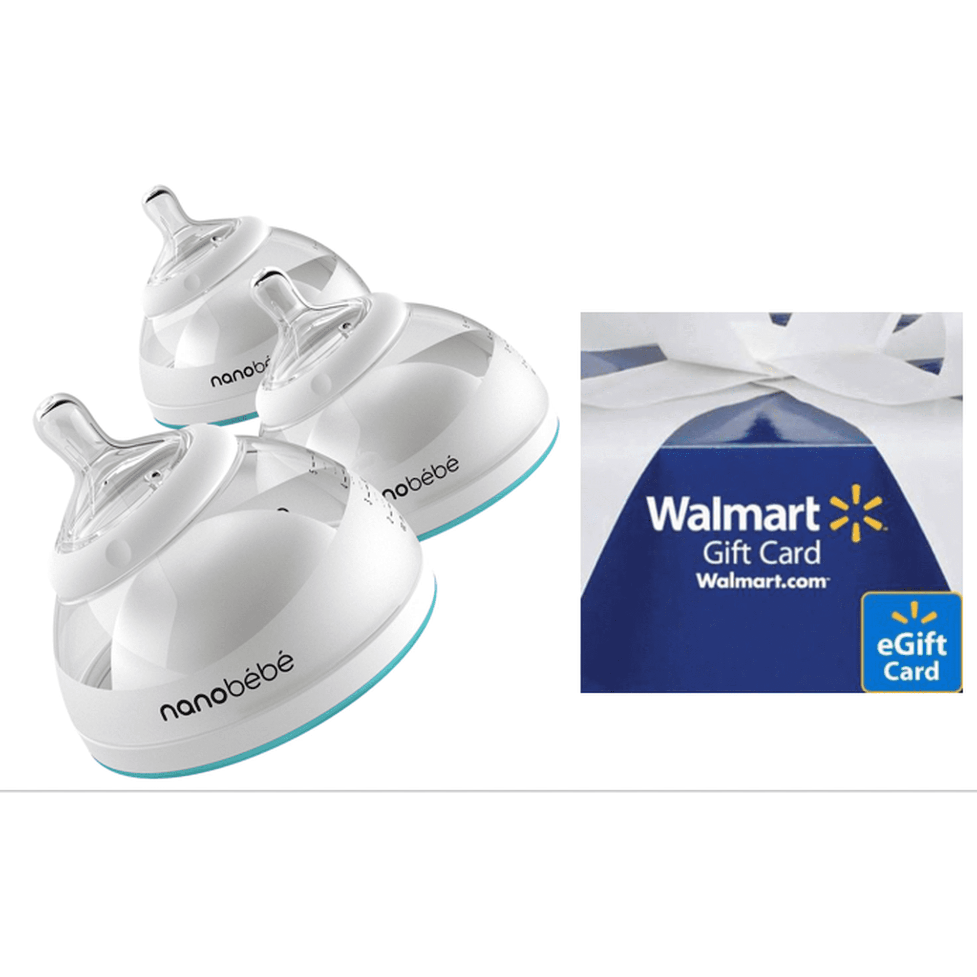 Free $5 Gift Card when you buy a Nanobebe Breast Milk Bottle, Triple Pack