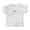 White, variant on BOOMNY Kids Infant Girls Tshirt Short Sleeve Ruffled Casual Solid Color T Shirts Lightweight Loose Summer Shirt Tops Leisure Girl's Clothes