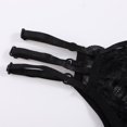 thumbnail image 5 of Ring Sleepwear Steel Underwear Pajamas Fashion Lace Garter Bra & Brief Sets, L, Black, 5 of 7