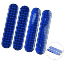 4pcs Blue Reflective Safety Self Adhesive Reflector Tape Sticker for Car