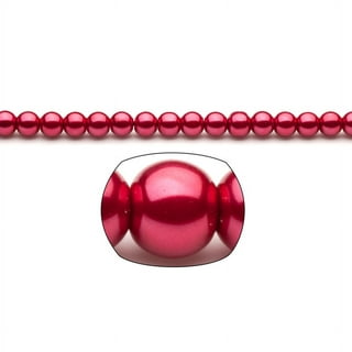 Hello Hobby 7.5mm White Pearl Beads for Unisex Kids, 325ct