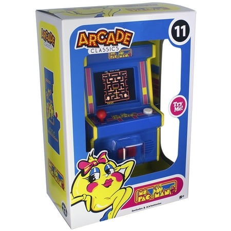Arcade Classics - Ms Pac-Man Mini Arcade Game (100 Best Arcade Games)